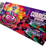 Free ticket mockup