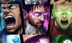 Mbappé messi e haaland raffigurati come in jujutsu kaisen